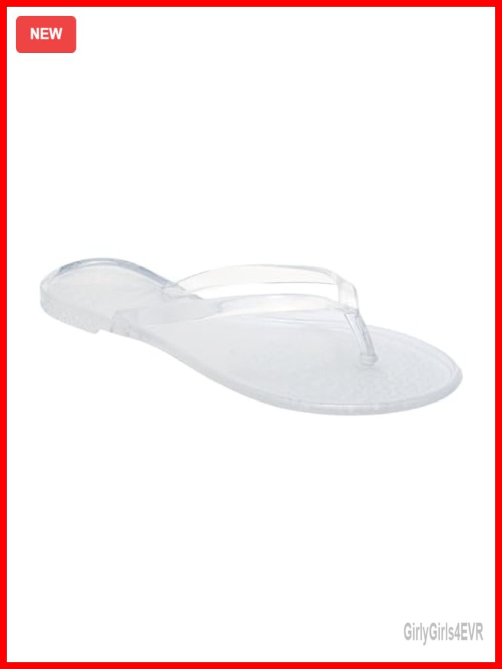 Women's Flat Sandals Thong Flip Flops Jelly Shoes Slip On Slide Slippers